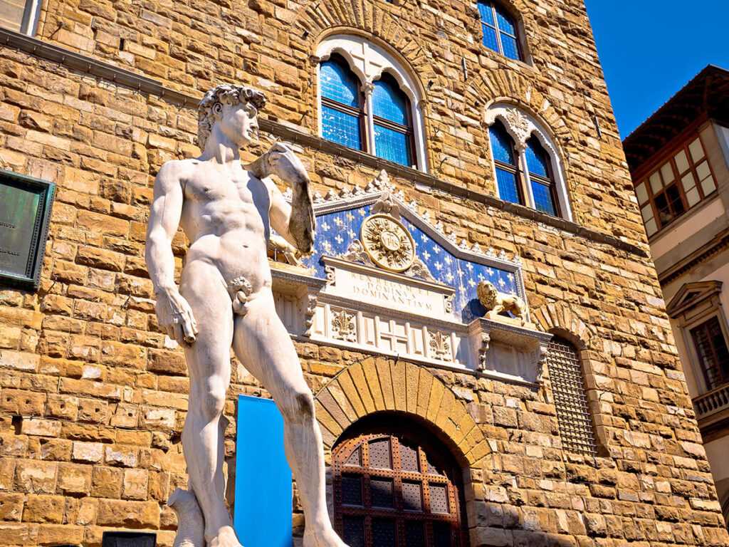 ITS__0000_Piazza della Signoria statue of David by Michelangelo