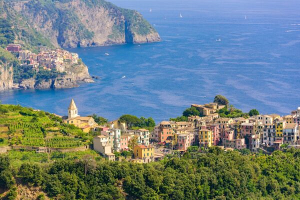 Corniglia Village Of Cinque Terre National Park At Coast Of — Gems of Italy luxury tour by Italy Travel Specialist