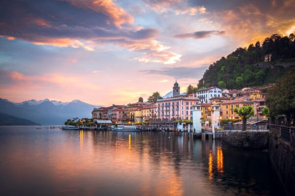 Romantic Sunrise At Bellagio Lake Como — Gems of Italy luxury tour by Italy Travel Specialist