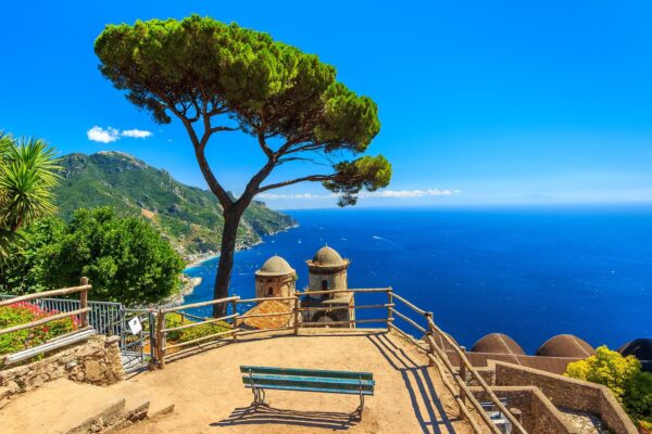 Ornamental Suspended Garden Rufolo Gardens Ravello — Romantic Italy honeymoon by Italy Travel Specialist